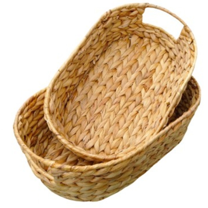 Set di 2 Ovale Acqua Hyacinth Basket